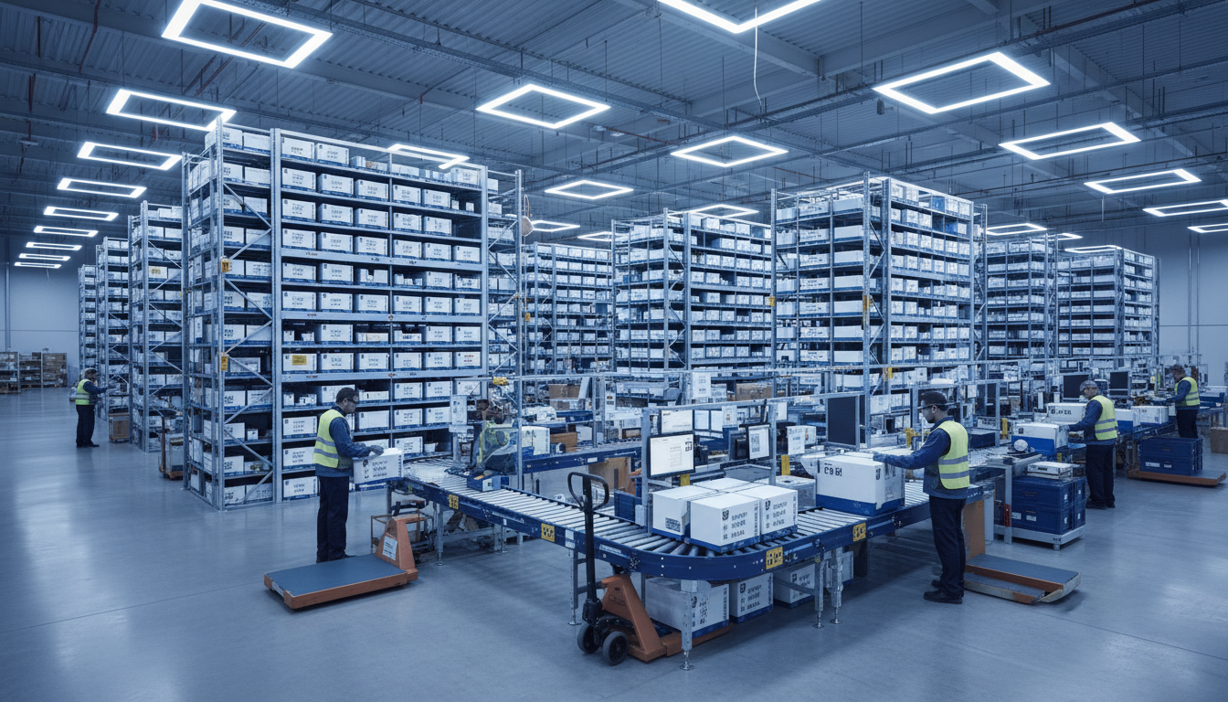 entro logístico dentro de la cadena de suministro en la moda