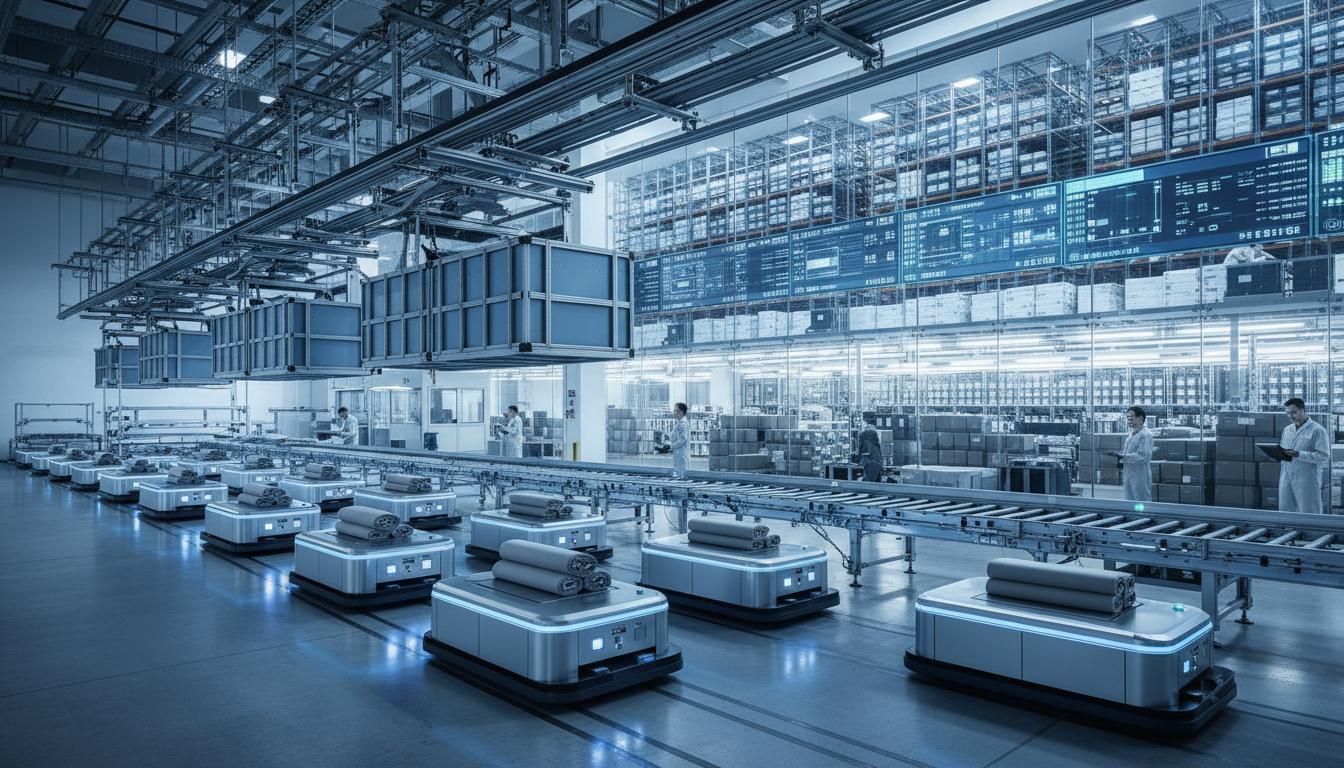 Fases logísticas dentro de la cadena de suministro textil