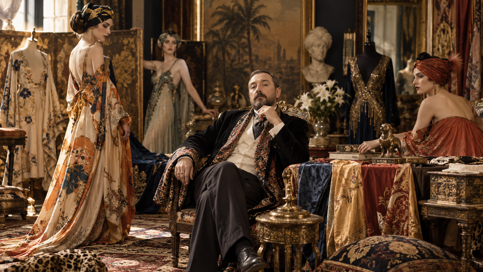 Paul Poiret, diseñador francés conocido como el rey de la moda